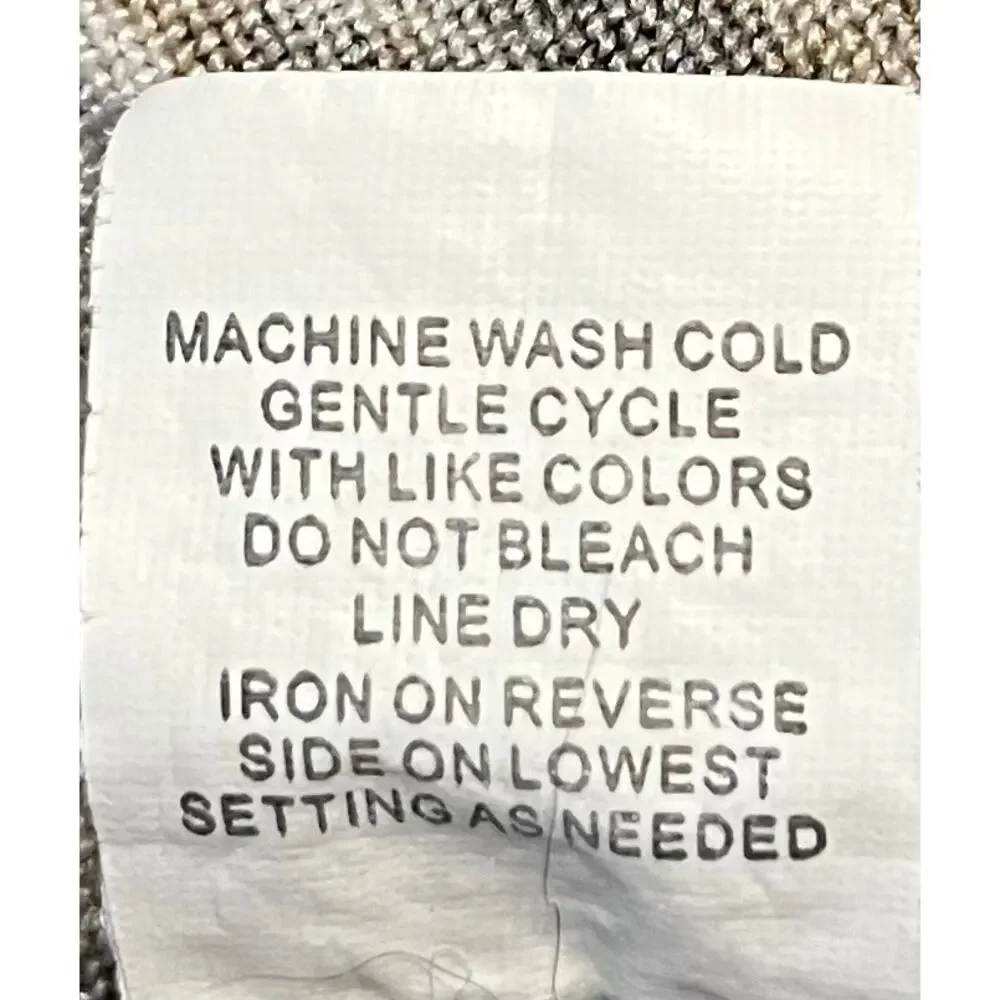 ELEMENTZ DOLMAN SLEEVE, ROUND NECK, TUNIC TOP, WOMENS, PXL, BROWN & TAN ANIMAL - Picture 11 of 11